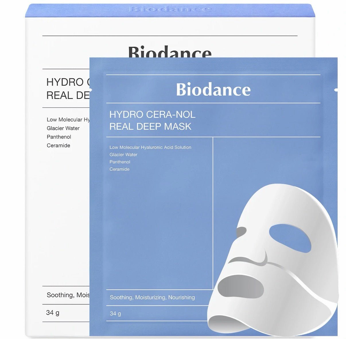 Biodance Hydro Cera - Nol Real Deep Mask 4 pcs - Avoriell