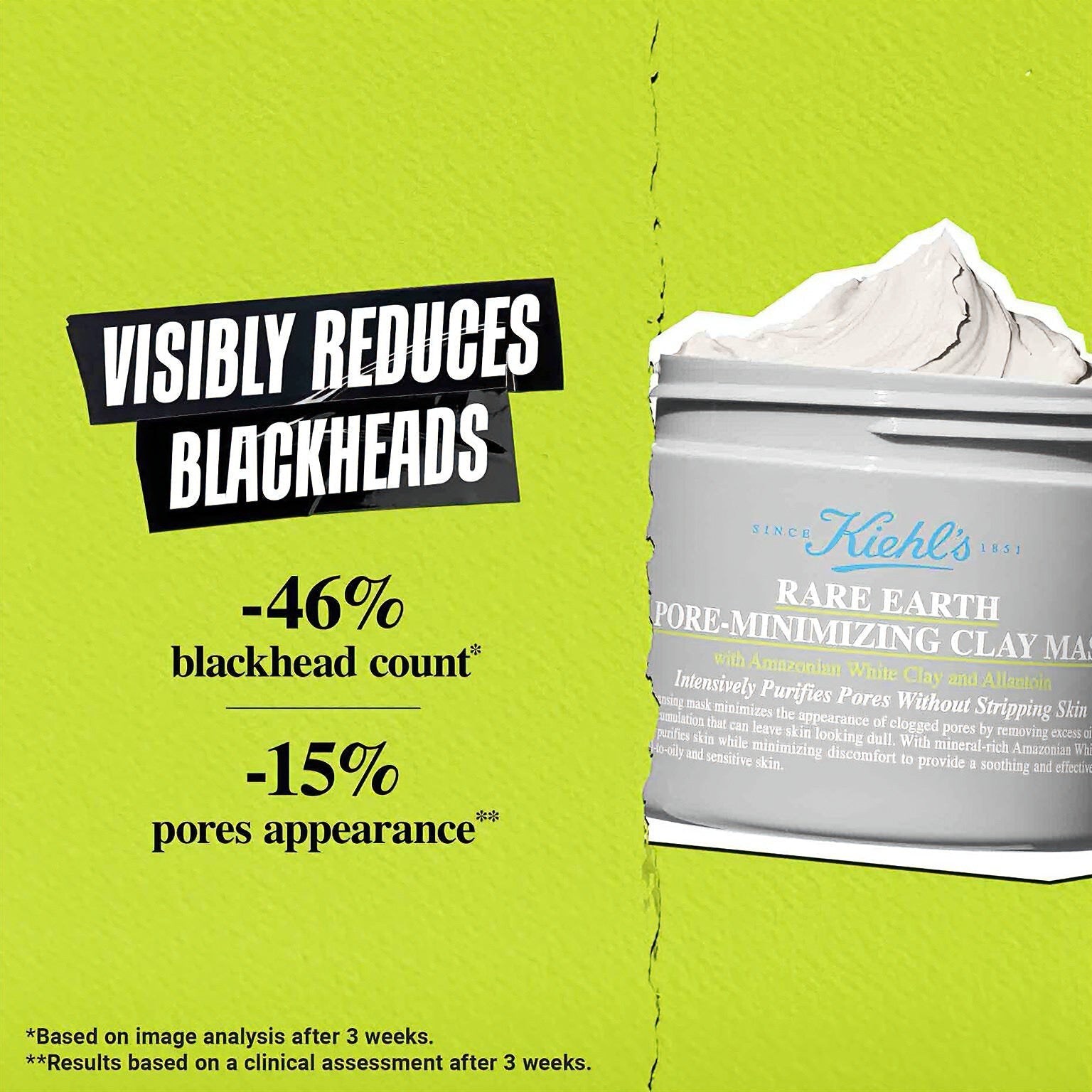 Kiehl's Rare Earth Deep Pore Cleansing Mask 28ml - Avoriell
