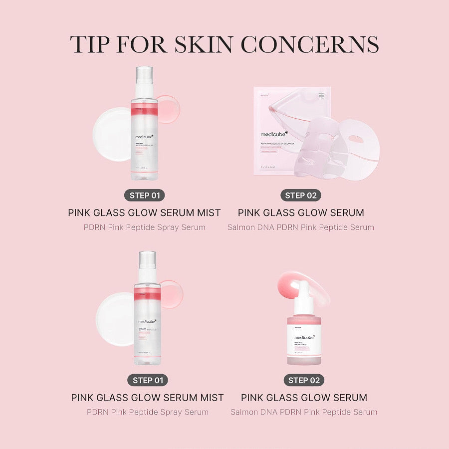 Medicube PDRN Pink Glutathione Serum Mist 100ml